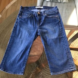 J Brand long slim shorts jean